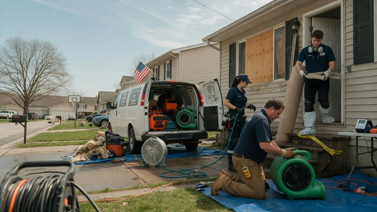 Water Damage Restoration in Vermontville, MI near me